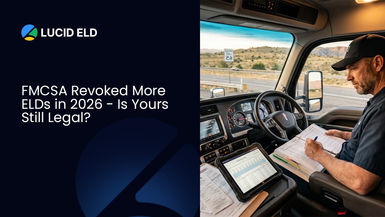FMCSA Revoked More ELDs in 2026 — Is Yours Still Legal?