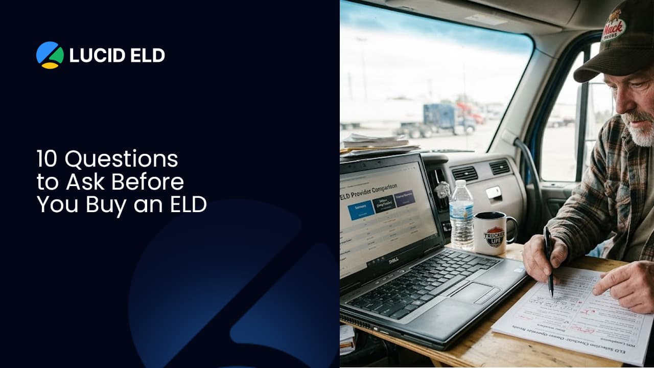10 Questions to Ask Before You Buy an ELD